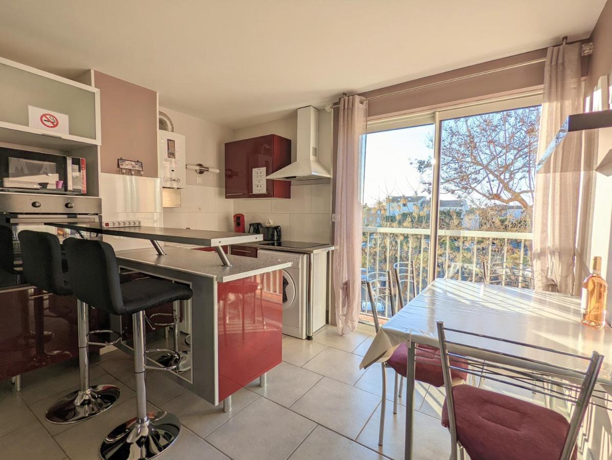 Appartement cosy avec parking proche port et plage Agde Extérieur photo